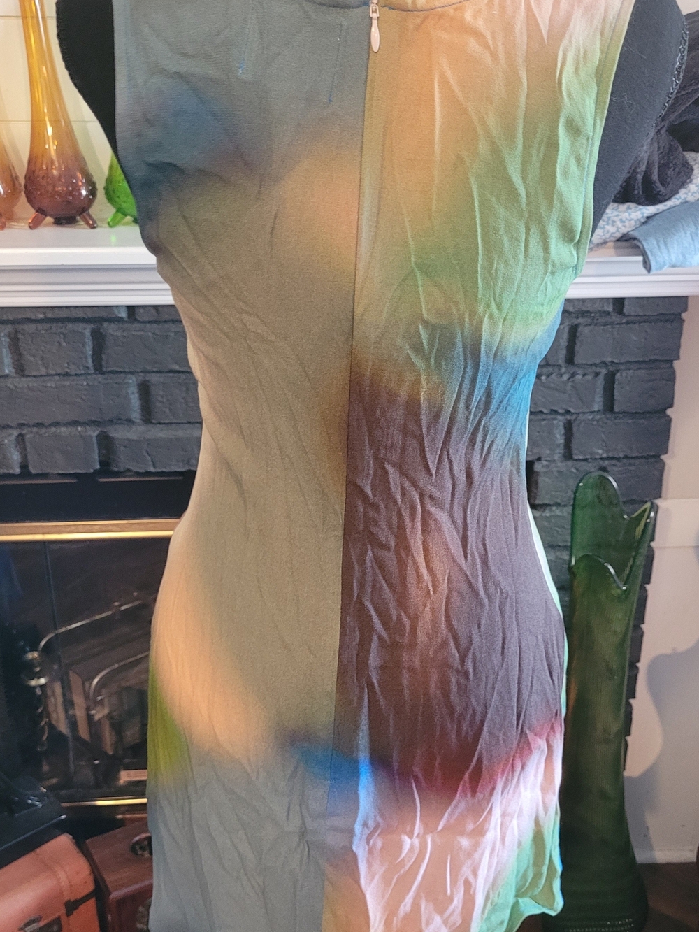 Reformation Multi-Color Mini Dress - Picture 4 of 11